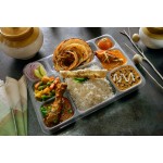 8 Compartment Thali for Restaurant & Sweet Shop (400 Pcs)